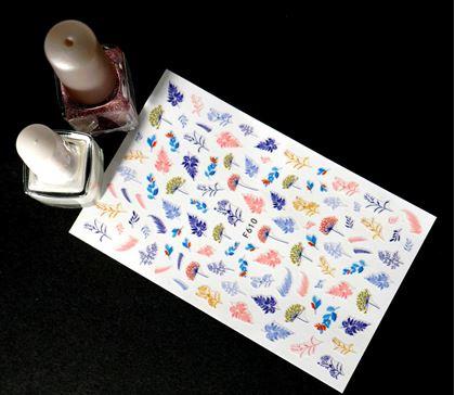 Kép valamiből Körömmatrica készlet - 104 db jegy