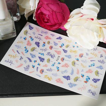 Kép valamiből Körömmatrica készlet - 104 db jegy