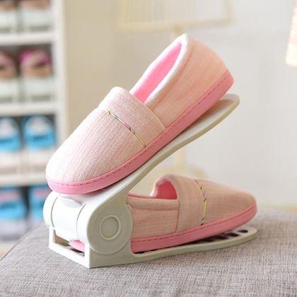 Kép valamiből Műanyag cipő rendszerező  -  fehér