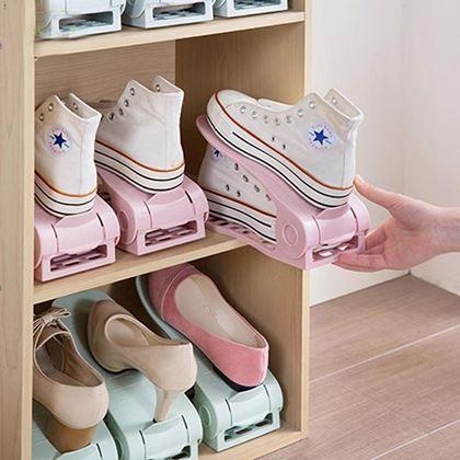 Kép valamiből Műanyag cipő rendszerező  -  fehér