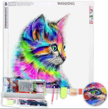 Kép valamiből Diamantové malování basic - kočička