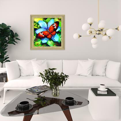 Kép valamiből Diamantové malování basic - motýlek