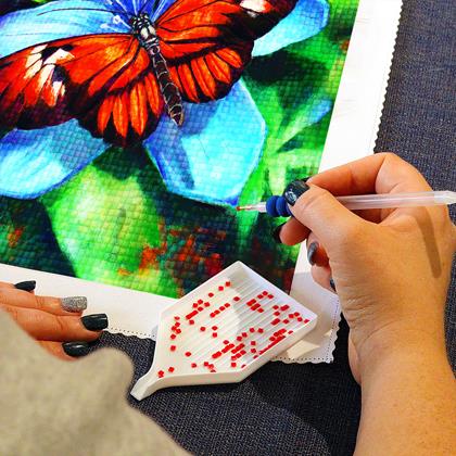 Kép valamiből Diamantové malování basic - motýlek