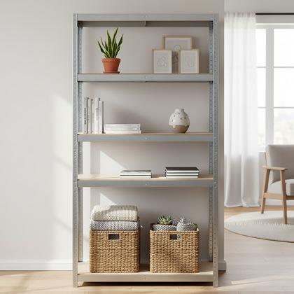 Kép valamiből Fém polc 5 polccal