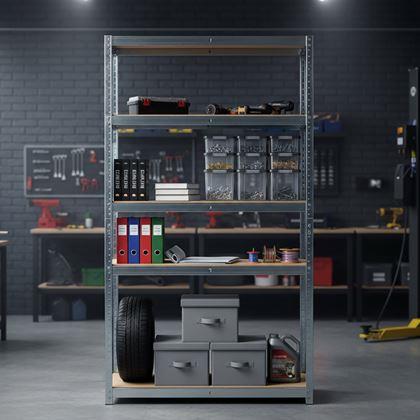 Kép valamiből Fém polc 5 polccal