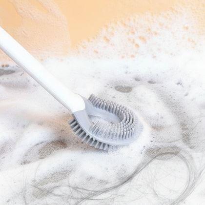 Kép valamiből Szilikon WC-kefe 2 az 1-ben