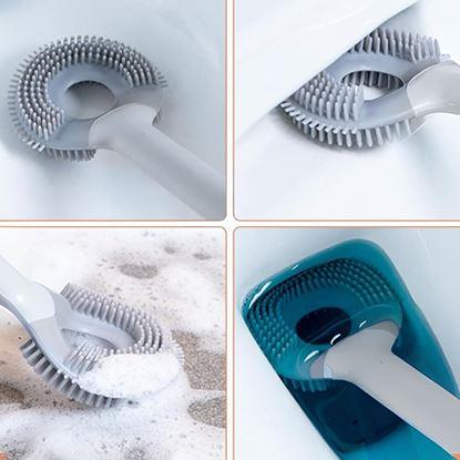 Kép Szilikon WC-kefe 2 az 1-ben