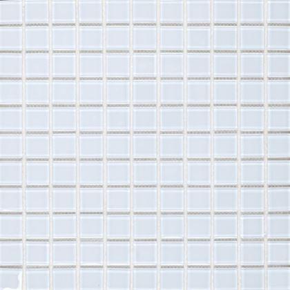 Kép valamiből Üvegmozaik rácson 30 x 30 cm - fekete -  fehér