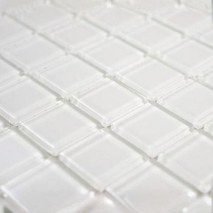 Kép Üvegmozaik rácson 30 x 30 cm - fekete