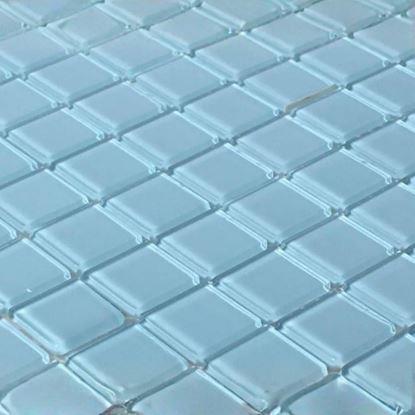 Kép Üvegmozaik rácson 30 x 30 cm - fekete