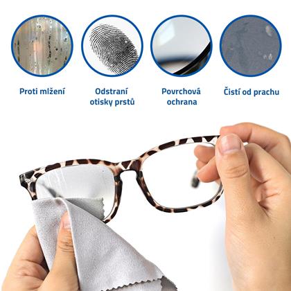 Kép valamiből Páramentesítő szemüvegtisztító kendő
