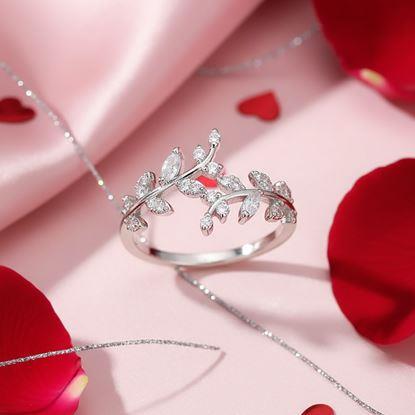 Kép Elegáns állítható méretű gyűrű