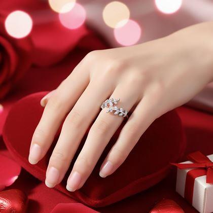 Kép valamiből Elegáns állítható méretű gyűrű