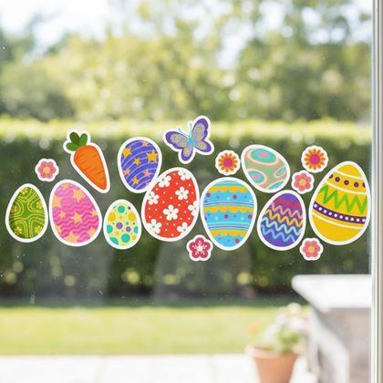 Kép valamiből Húsvéti ablakmatricák, 35 db