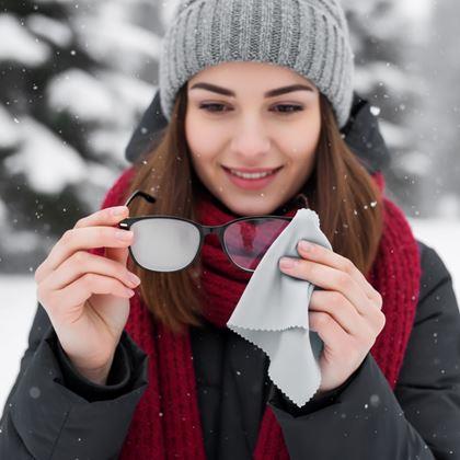 Kép valamiből Páramentesítő szemüvegtisztító kendő