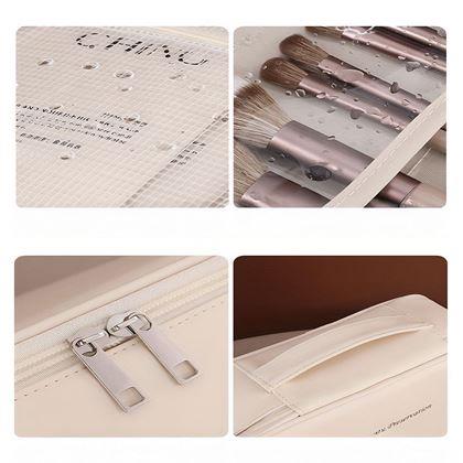 Kép valamiből Nagy kapacitású utazó kozmetikai táska