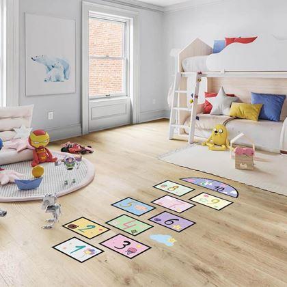 Kép valamiből Padlóra ragasztható matricák - ugróiskola