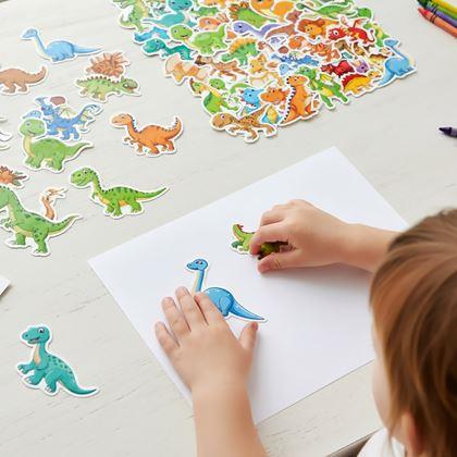 Kép valamiből Dínós matricák