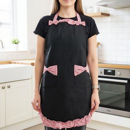 Kép valamiből Retro főzőköpeny  -  fekete