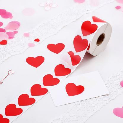 Kép Matrica szívecskék - 500 db