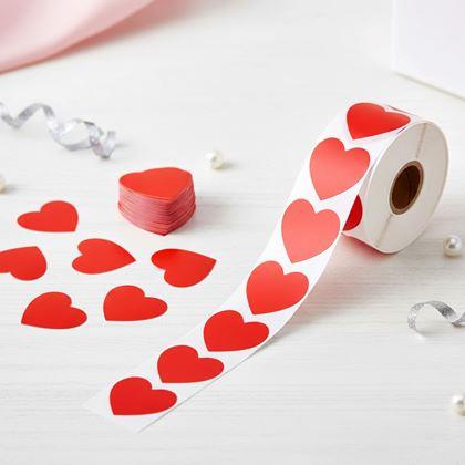 Kép valamiből Matrica szívecskék - 500 db