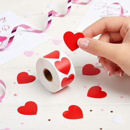 Kép Matrica szívecskék - 500 db