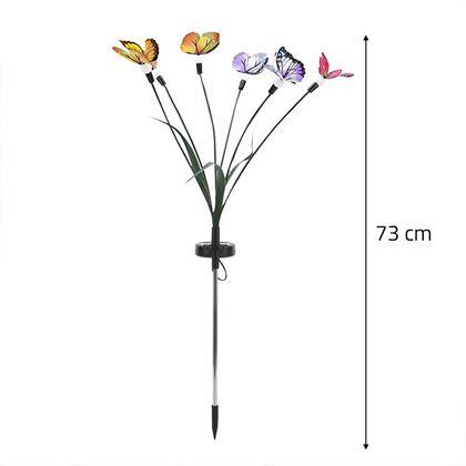 Kép valamiből Napelemes leszúrható dísz – pillangók