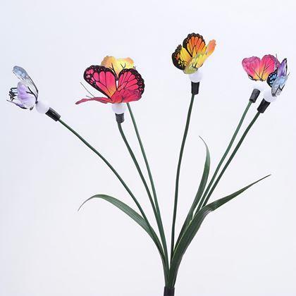 Kép valamiből Napelemes leszúrható dísz – pillangók