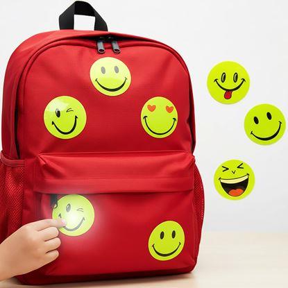 Kép Reflex matrica smiley figurák 6 db