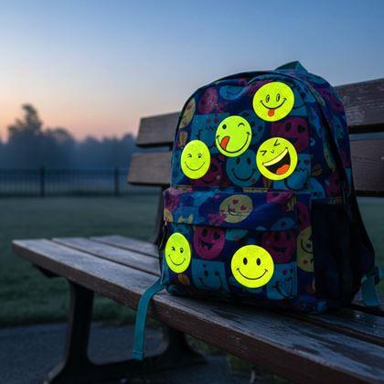 Kép valamiből Reflex matrica smiley figurák 6 db