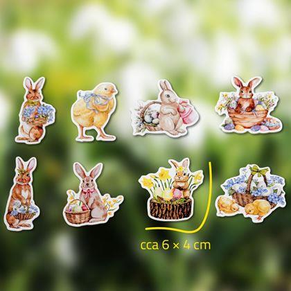 Kép valamiből Húsvéti beszúrót díszek 8 db