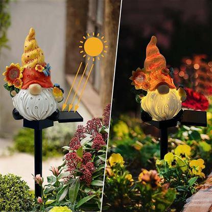 Kép Napelemes leszúrható lámpa - törpe