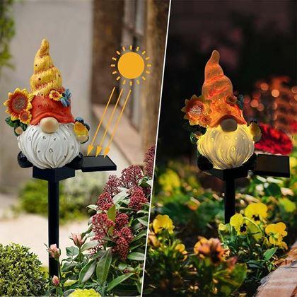 Kép valamiből Napelemes leszúrható lámpa - törpe