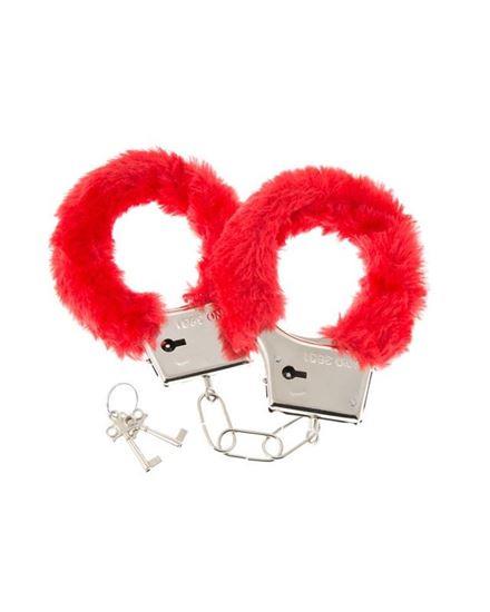 Kép valamiből Plüss bilincs - piros