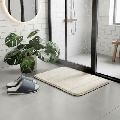 Kép Csúszásgátló fürdőszobai szőnyeg 40 x 60 cm