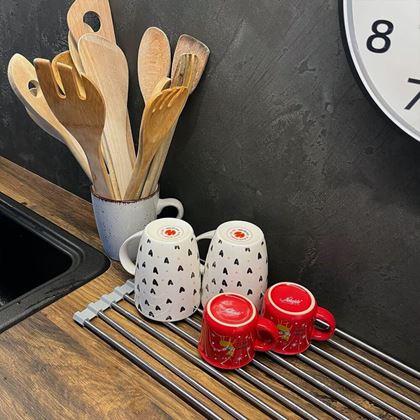 Kép valamiből Összecsukható edényszárító  - 50,5 × 20 cm