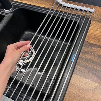 Kép valamiből Összecsukható edényszárító  - 50,5 × 20 cm