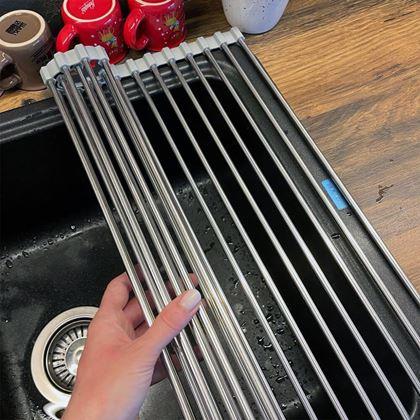 Kép valamiből Összecsukható edényszárító  - 40 × 50 cm