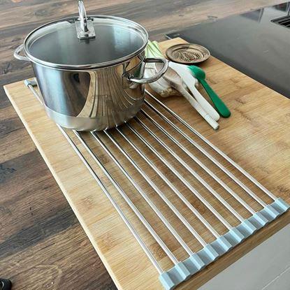 Kép Összecsukható edényszárító 