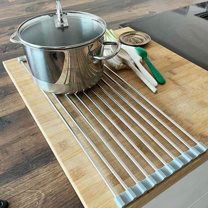 Kép valamiből Összecsukható edényszárító  - 50,5 × 20 cm