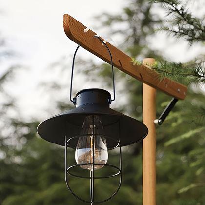 Kép valamiből Napelemes retro függőlámpa kertbe