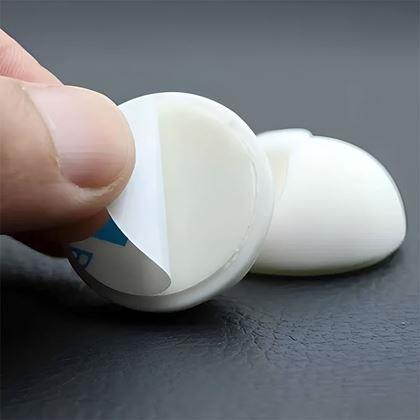 Kép valamiből 5 db öntapadós kábelrögzítő - fehér