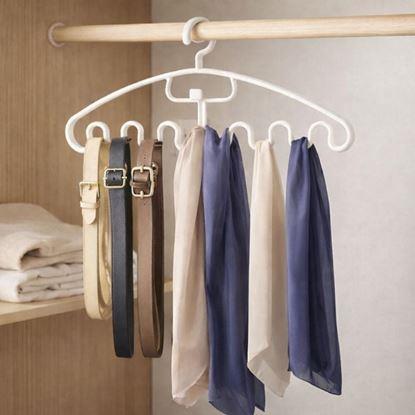 Kép Többfunkciós akasztó sálakhoz és övekhez