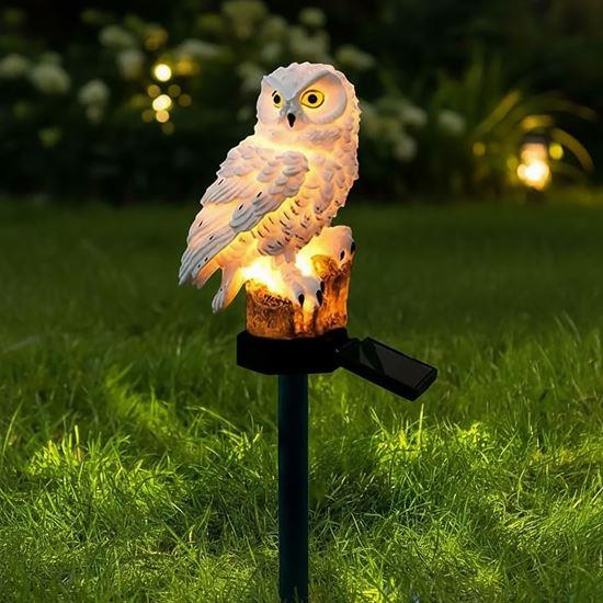 Kép valamiből Napelemes kerti világítás bagoly