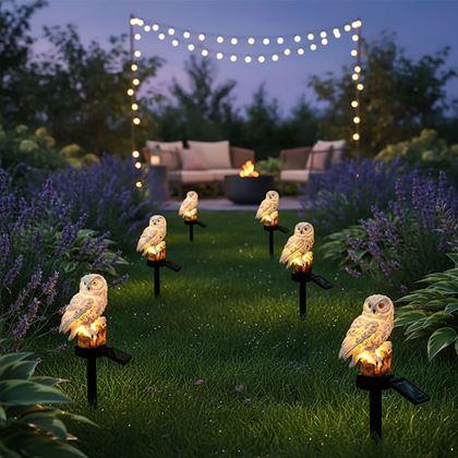 Kép valamiből Napelemes kerti világítás bagoly