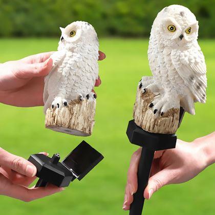 Kép valamiből Napelemes kerti világítás bagoly