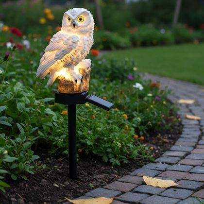 Kép valamiből Napelemes kerti világítás bagoly