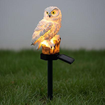 Kép valamiből Napelemes kerti világítás bagoly