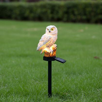 Kép valamiből Napelemes kerti világítás bagoly