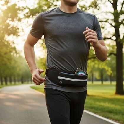 Kép valamiből Övtáska futáshoz - fekete